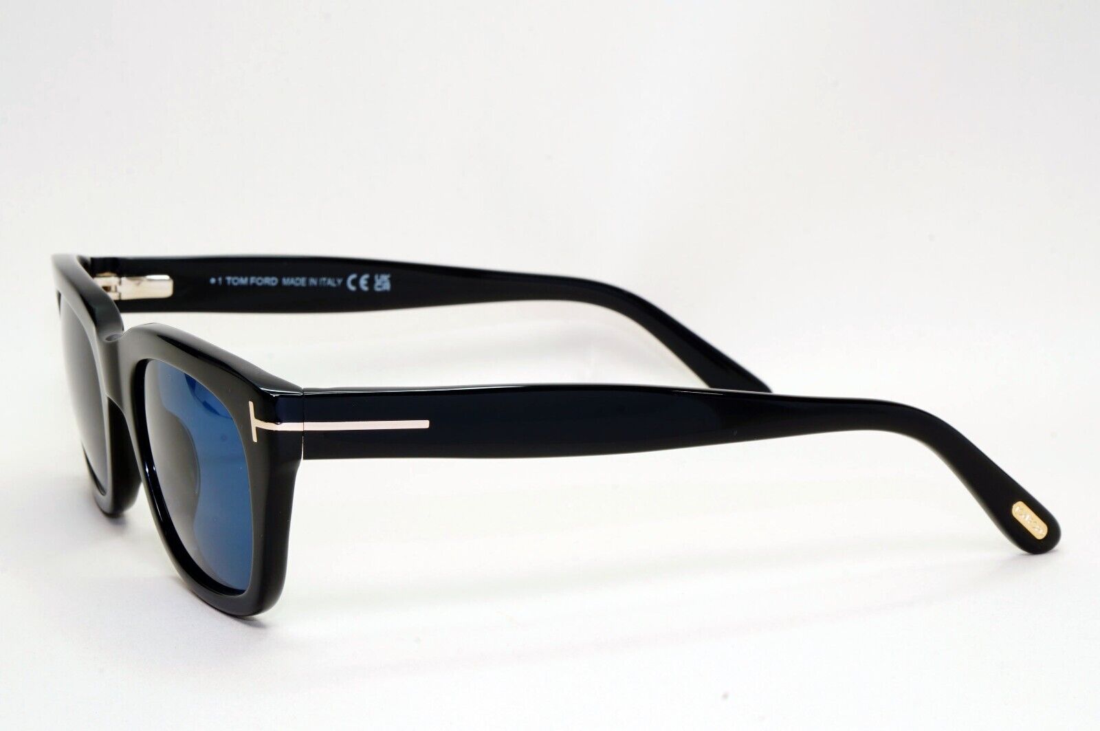 Tom Ford Sunglasses Black Glossy Dark Bue Spectre Bond FT5178 TF 5178 001 50mm
