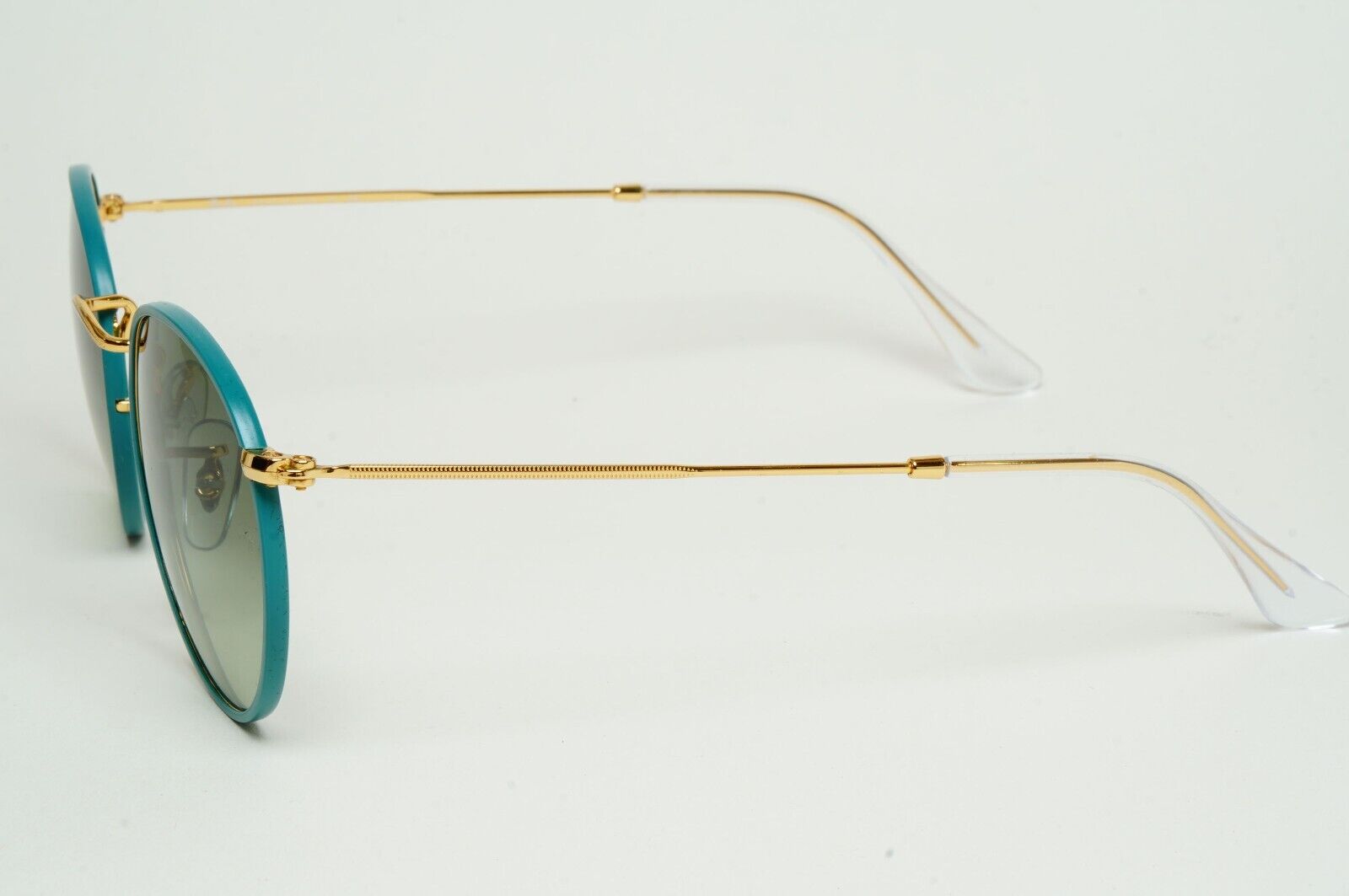 Ray-Ban Sunglasses Round Full Color Green Gold Gradient RB 3447-J-M 9196/BH 50mm