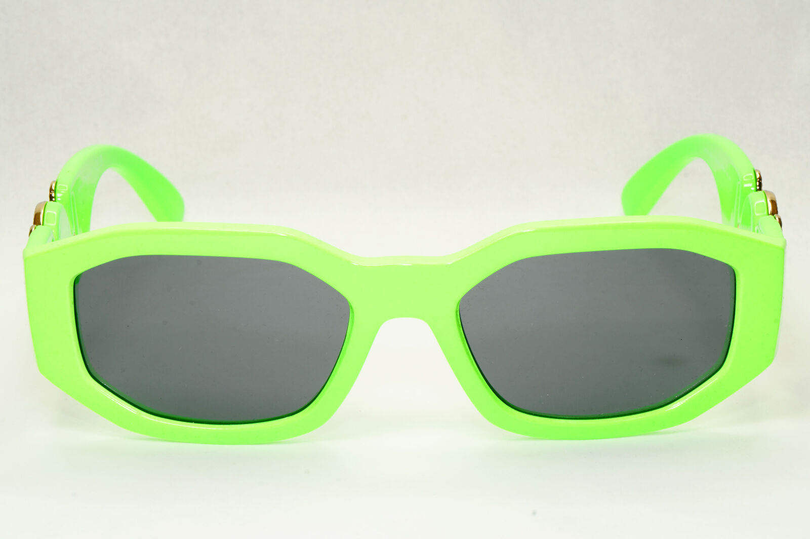 Versace Sunglasses Green Fluorescent Lime Gold Medusa MOD 4361 5319/87