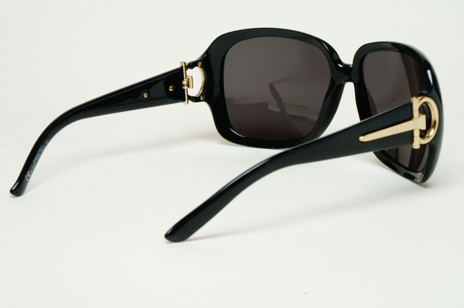 Gucci Sunglasses 2008 Vintage Horsebit Black Gold GG 3099/S D28N3 250125