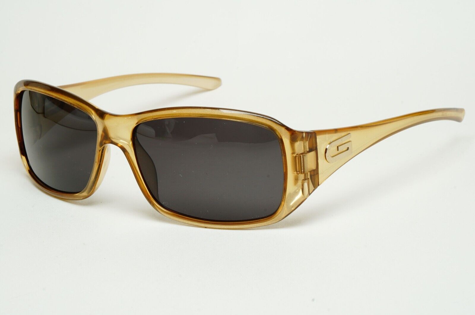 Gucci Sunglasses 2000 Vintage Black Honey Brown Transparent GG 2550/S LV6 310125