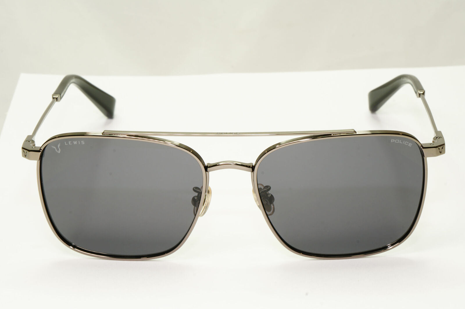 Police Lewis Hamilton F1 Sunglasses Gunmetal Ruthenium Grey SPL B28 COL 0568