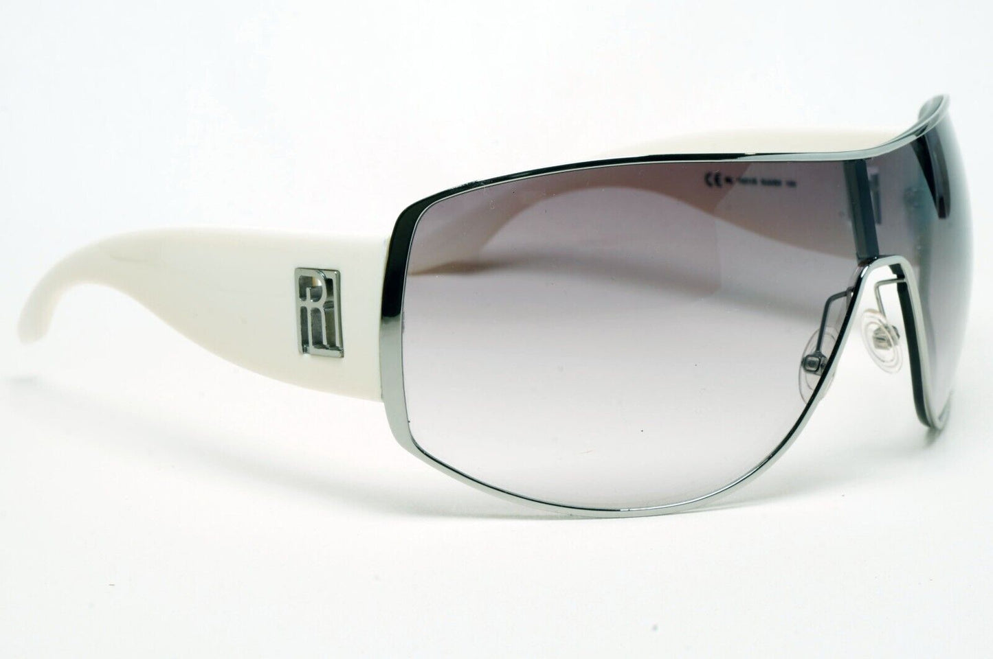 Ralph Lauren Sunglasses 2006 Vintage Grey White Shield RL 1521/S DJUO0 211124