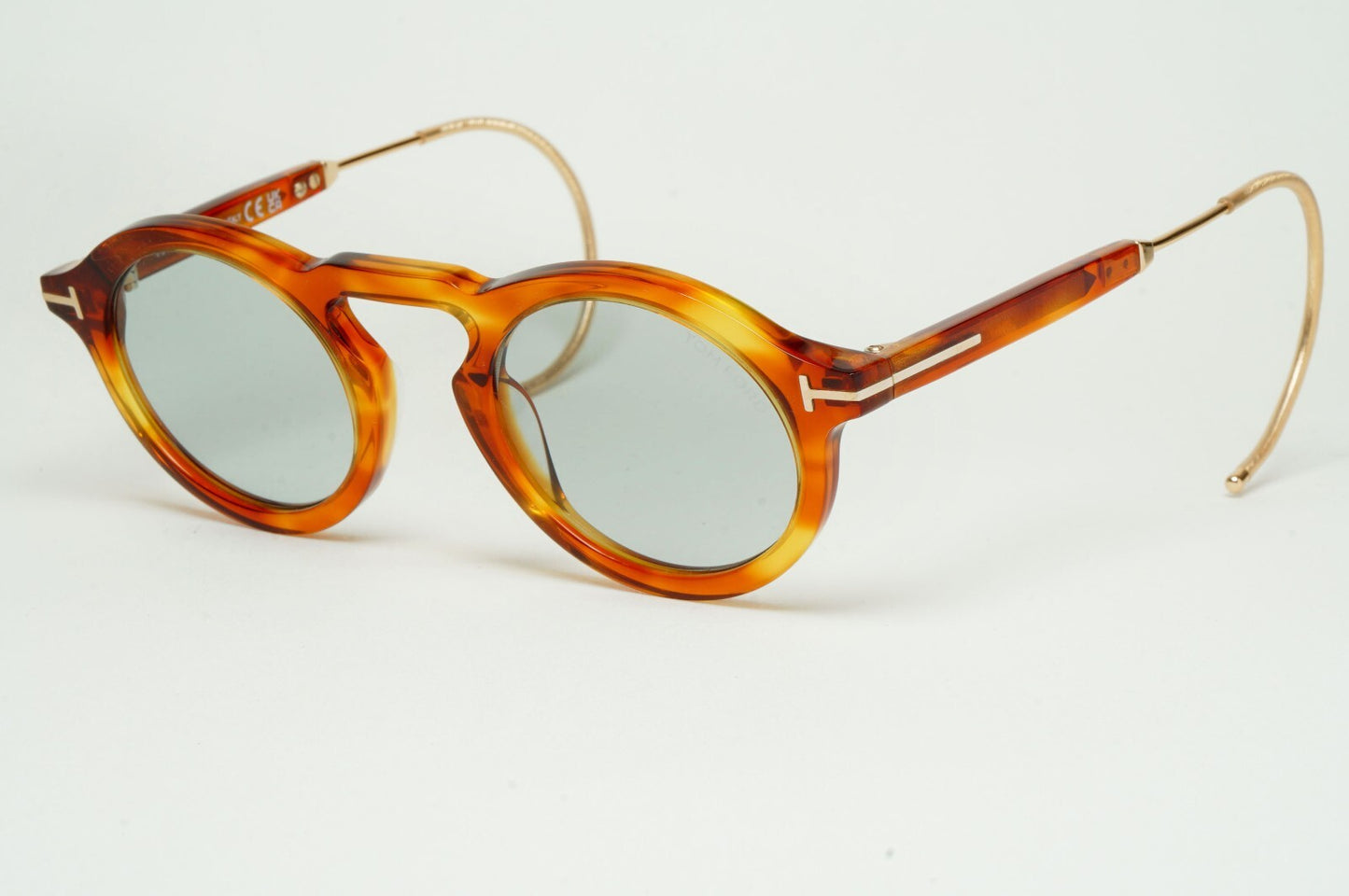 Tom Ford Sunglasses Grant-02 Ear Loop Hook Brown Grey FT0632 TF 632 53A 48mm