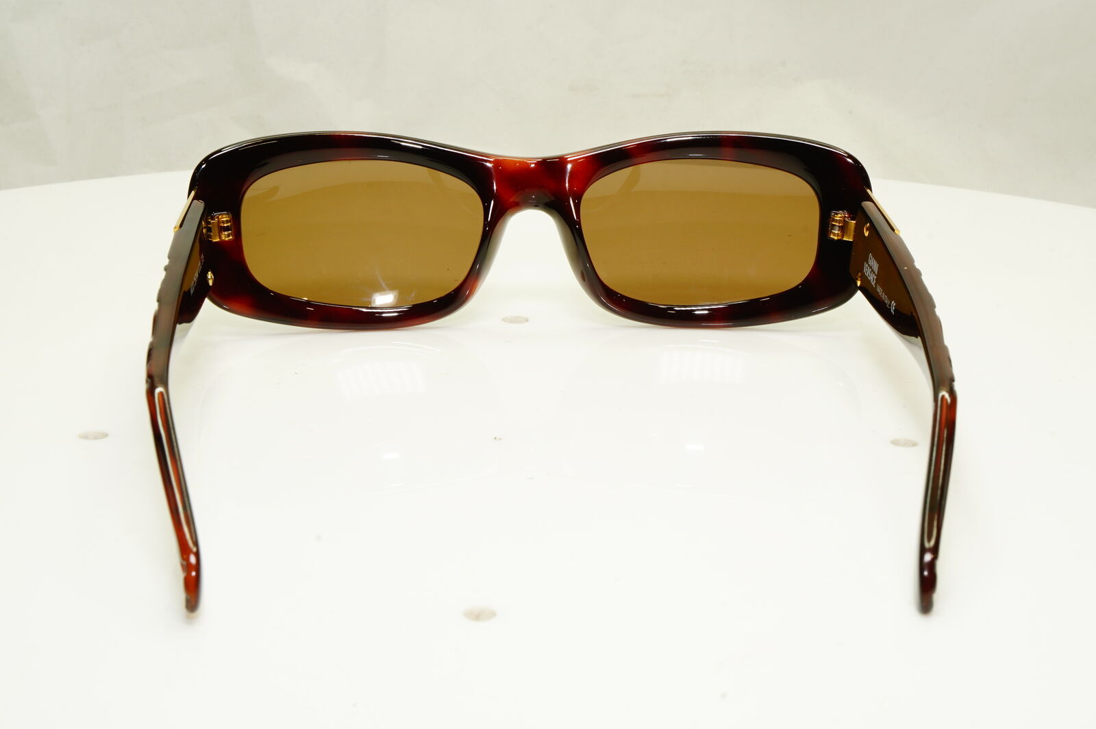 Gianni Versace 1996 Unisex Vintage Gold Medusa Sunglasses MOD 257/M COL 375