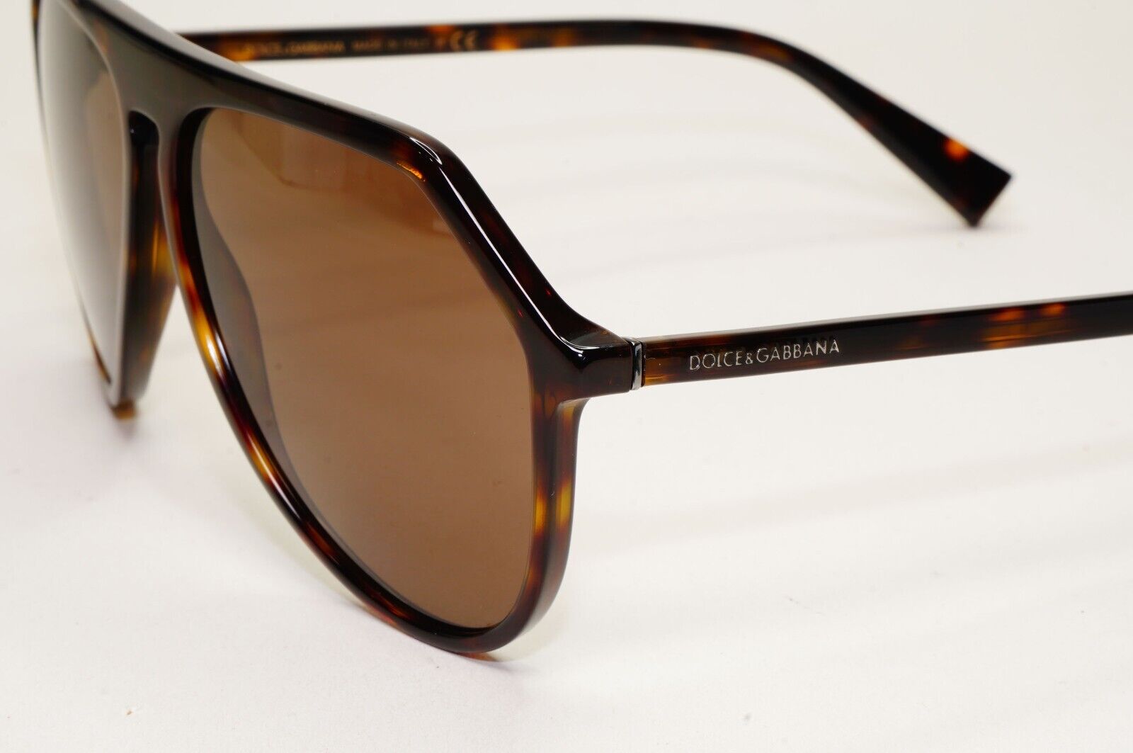 Dolce & Gabbana 2017 Sunglasses Brown Pilot Angular D&G 4341 502/73 051124