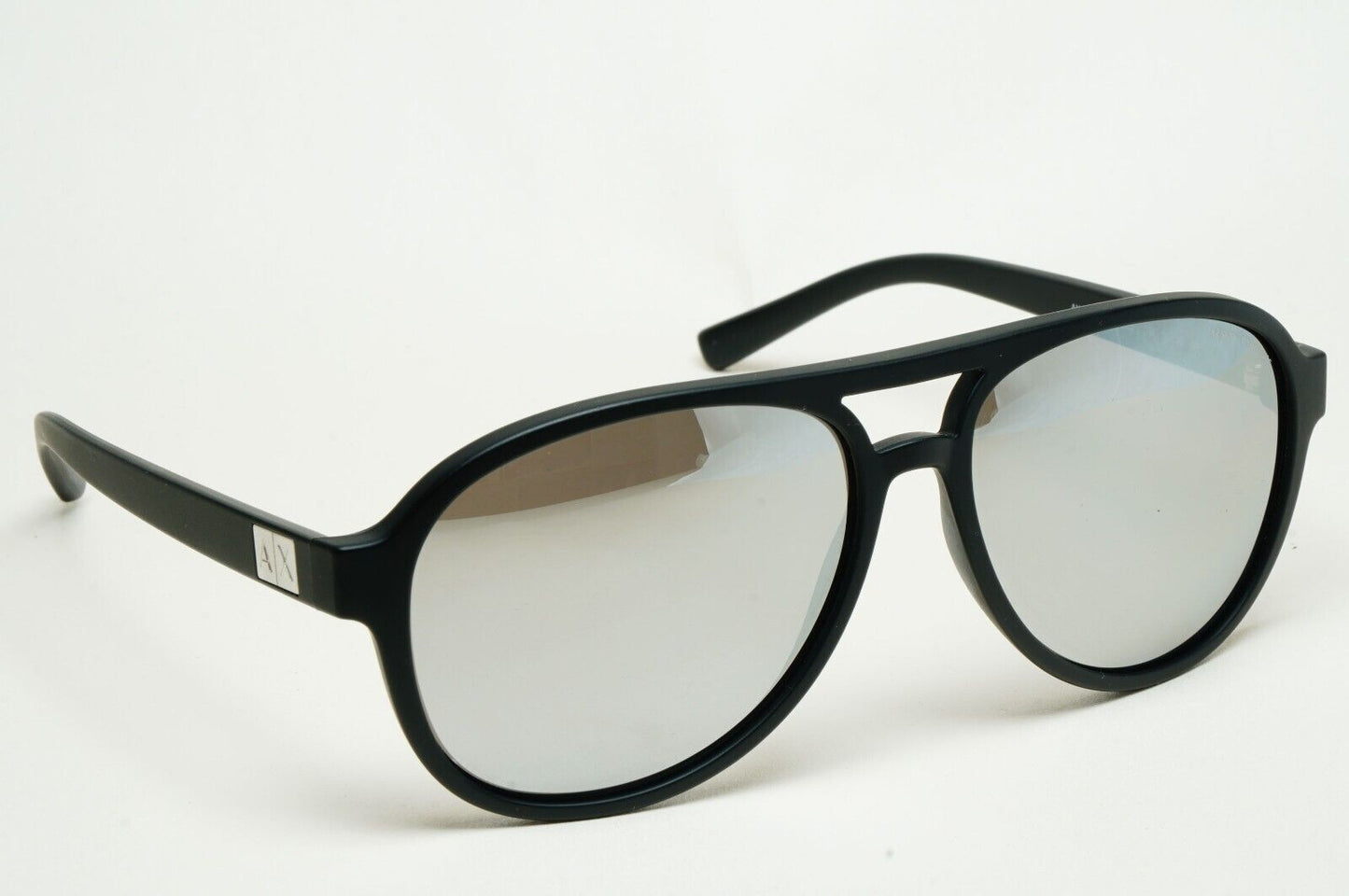 Armani Exchange Sunglasses 2015 Black Polarized Silver AX 4055 8078/Z3 221124