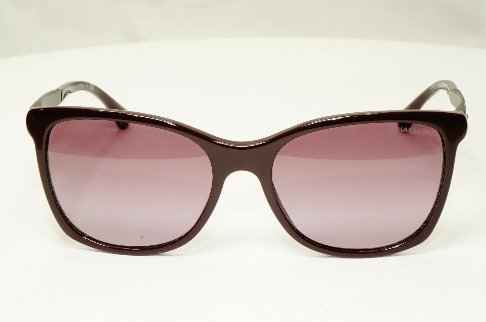 Chanel Sunglasses Burgundy Bordo Gradient Square Womens 5348 1461/S1 25640