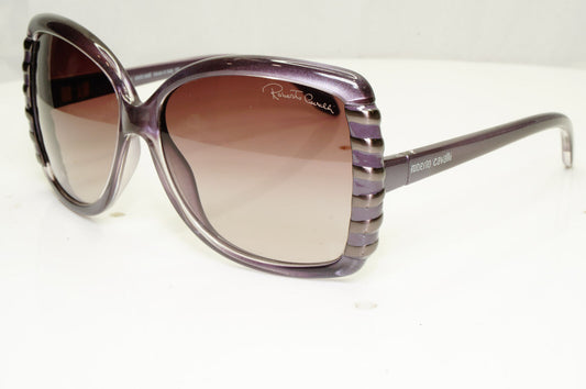 Authentic Roberto Cavalli Womens Vintage Sunglasses Violet Ginko 659 80Z 34784