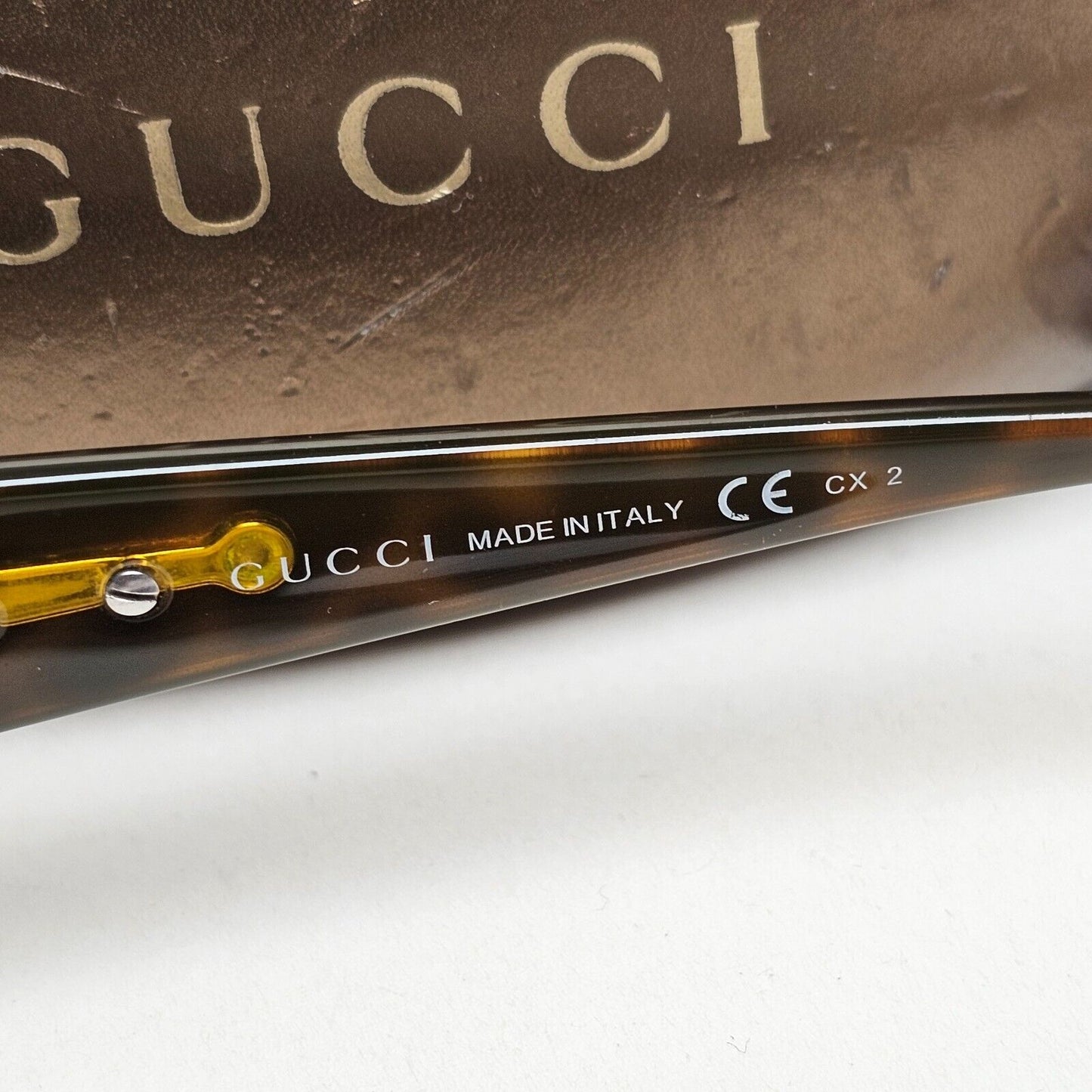 Gucci Sunglasses 2007 Vintage Brown Horsebit GG 3132/S 791CC 57mm 100225