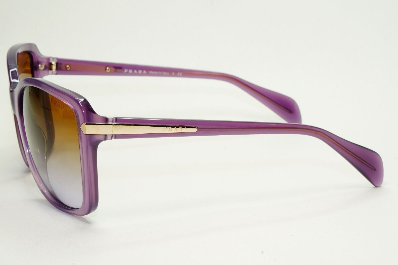 Prada Sunglasses 2013 Vintage Square Violet Brown PR14PS SPR 14P MAV-6P1 050824