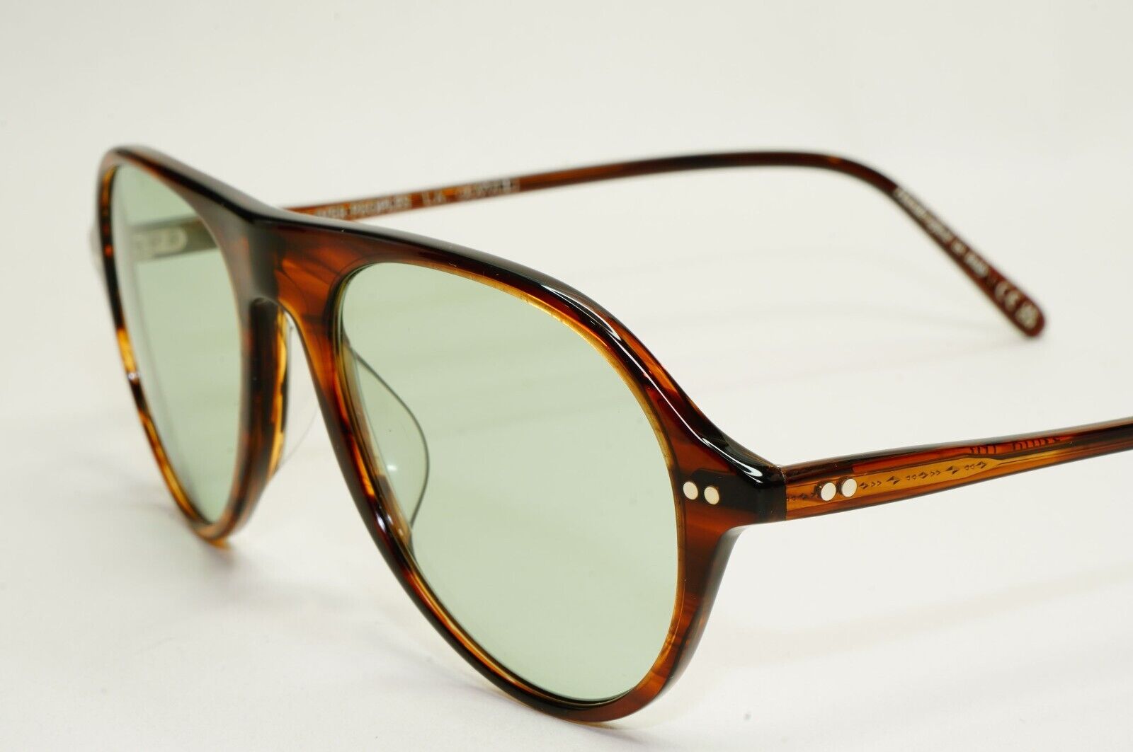 Oliver Peoples Sunglasses Emet Tuscany Tortoise Brown Green OV 5406U 1724 53mm