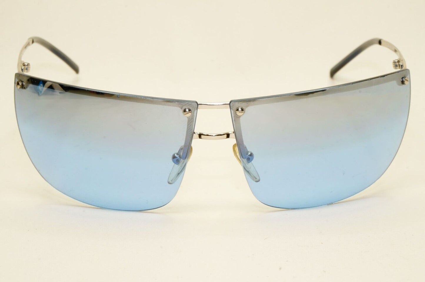 Gucci Sunglasses 2006 Vintage Blue Mirror Silver Wrap GG 2652/S YB7NL 081024