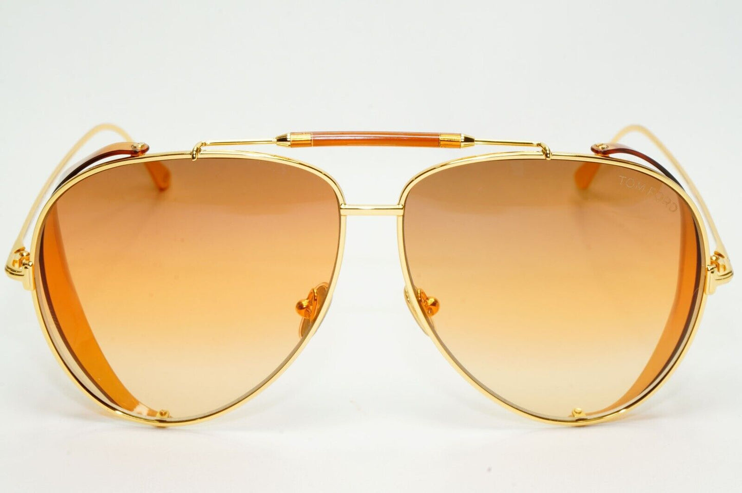 Tom Ford Sunglasses Jack-02 Oversized Unisex Large Gold FT0900 TF 900 30F [a]