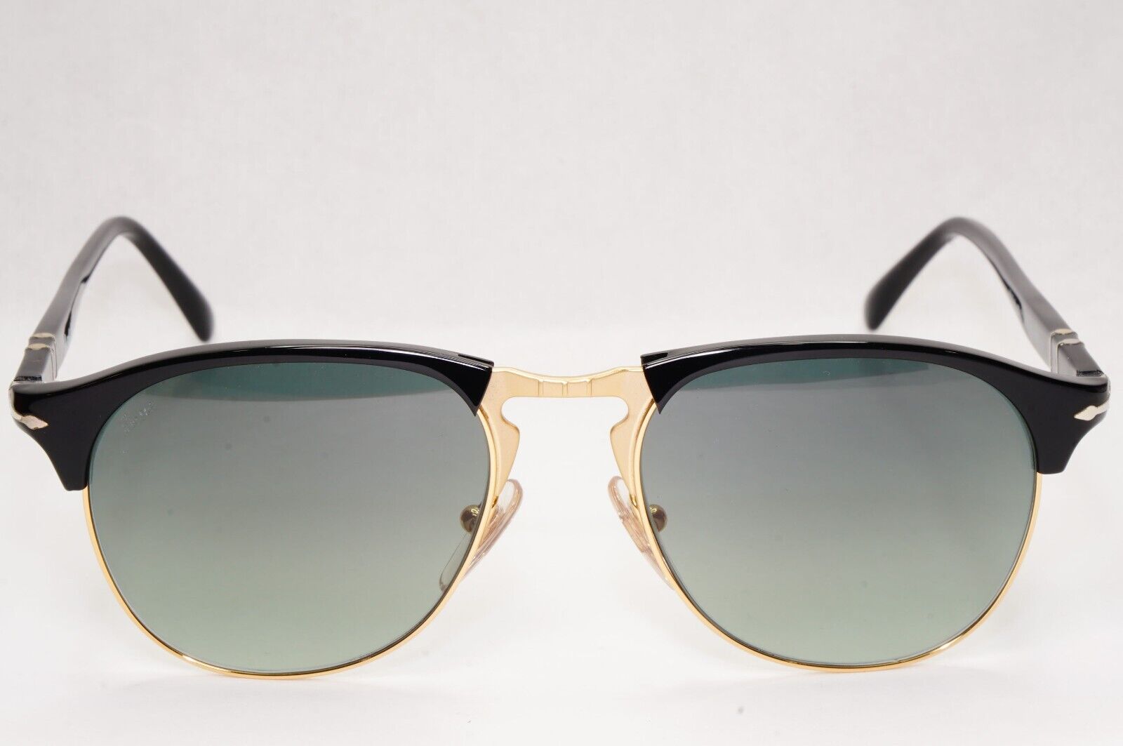 Persol Sunglasses 2015 Black Grey Gradient Pilot Vintage 8649-S 95/71 53mm