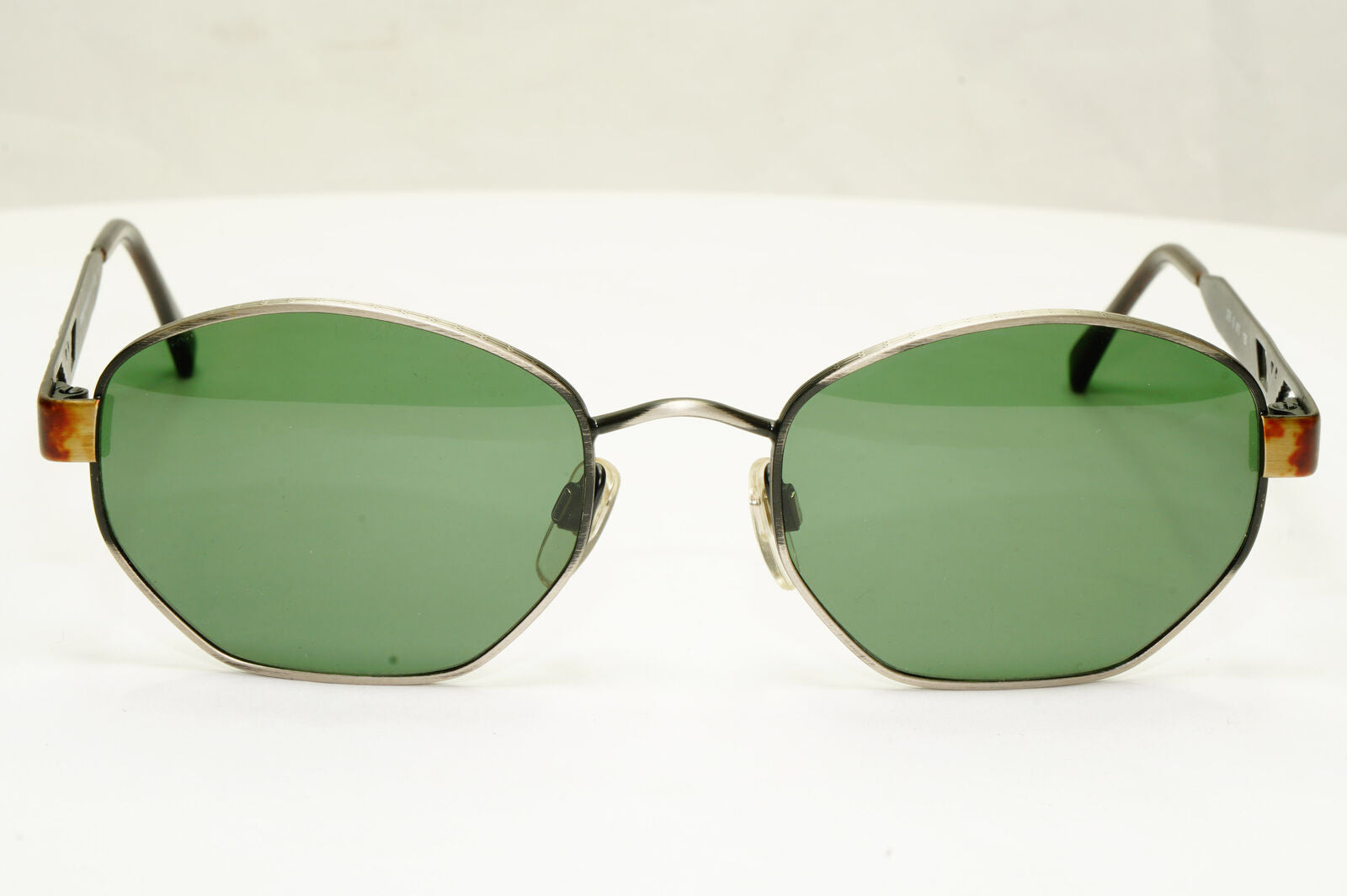 Emporio Armani 1997 Vintage Sunglasses Mens Womens Green Brown Eagle 035-S 872