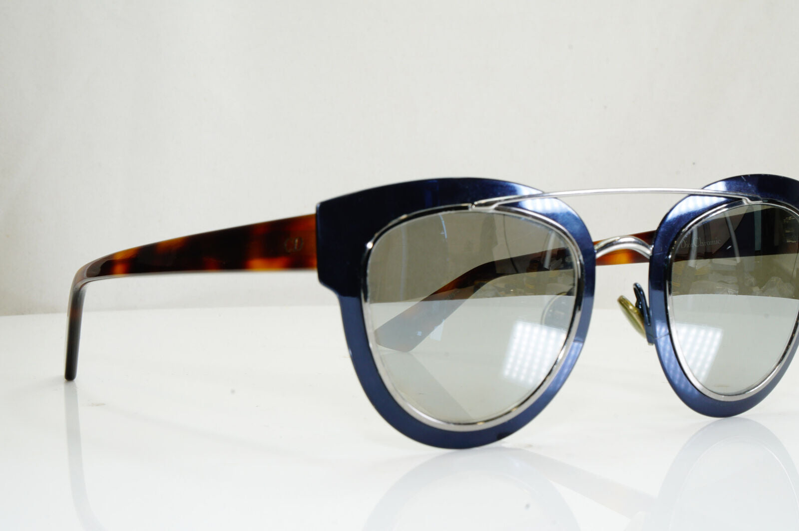 Authentic CHRISTIAN DIOR Womens Sunglasses Blue RKWSS Dior Chromic RKWSS 28320