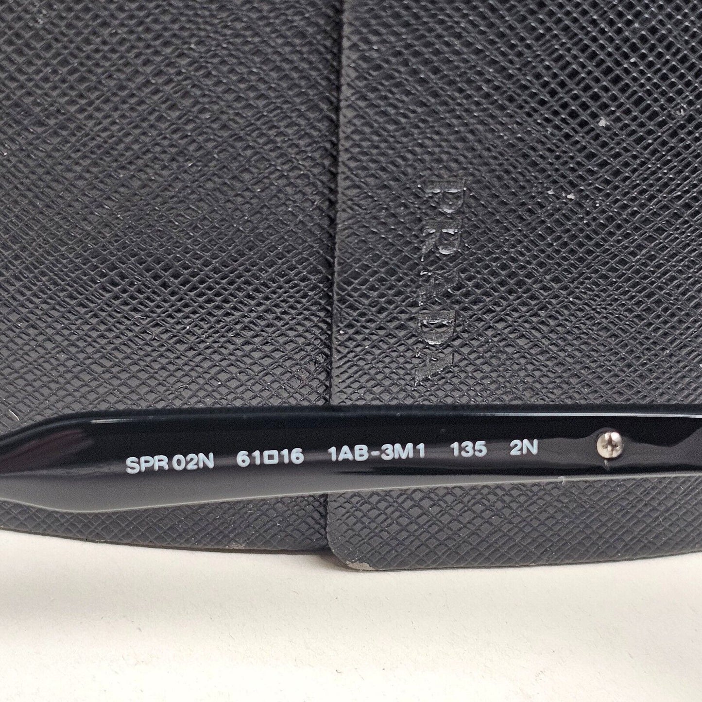 Prada Sunglasses 2011 Vintage Black Navigator Grey PR02NS SPR 02N 1AB-3M1 060125