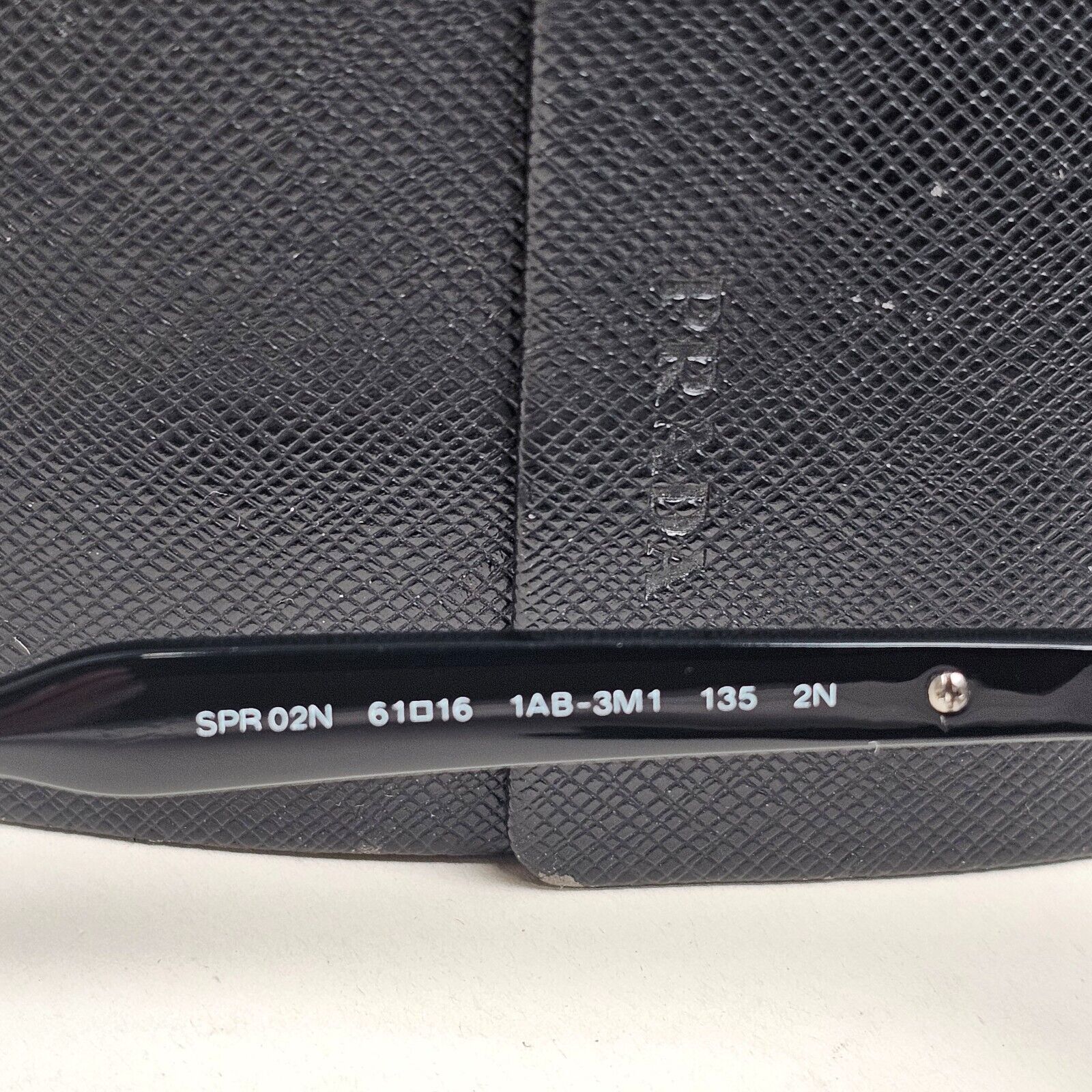 Prada Sunglasses 2011 Vintage Black Navigator Grey PR02NS SPR 02N 1AB-3M1 060125