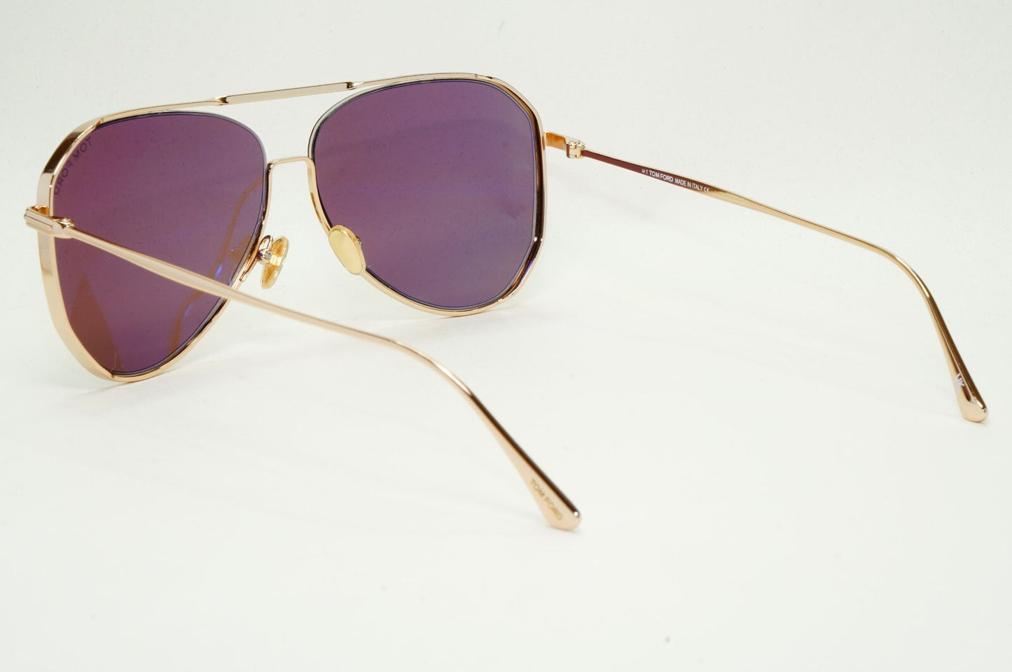 Tom Ford Sunglasses Charles-02 Gold Navigator Pilot FT0853 TF 853 28E 60mm [a]
