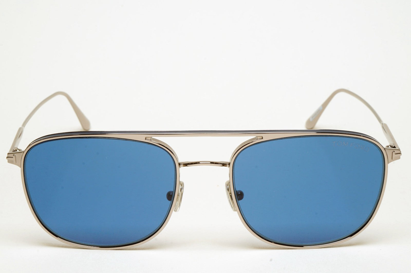 Tom Ford Sunglasses Jake Pilot Metal Blue Ruthenium Silver FT0827 TF 827 14V