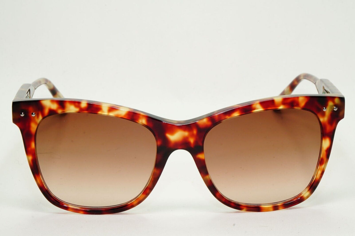 Bottega Veneta Sunglasses Brown Tortoiseshell Leather Square BV 0034S 003 081024