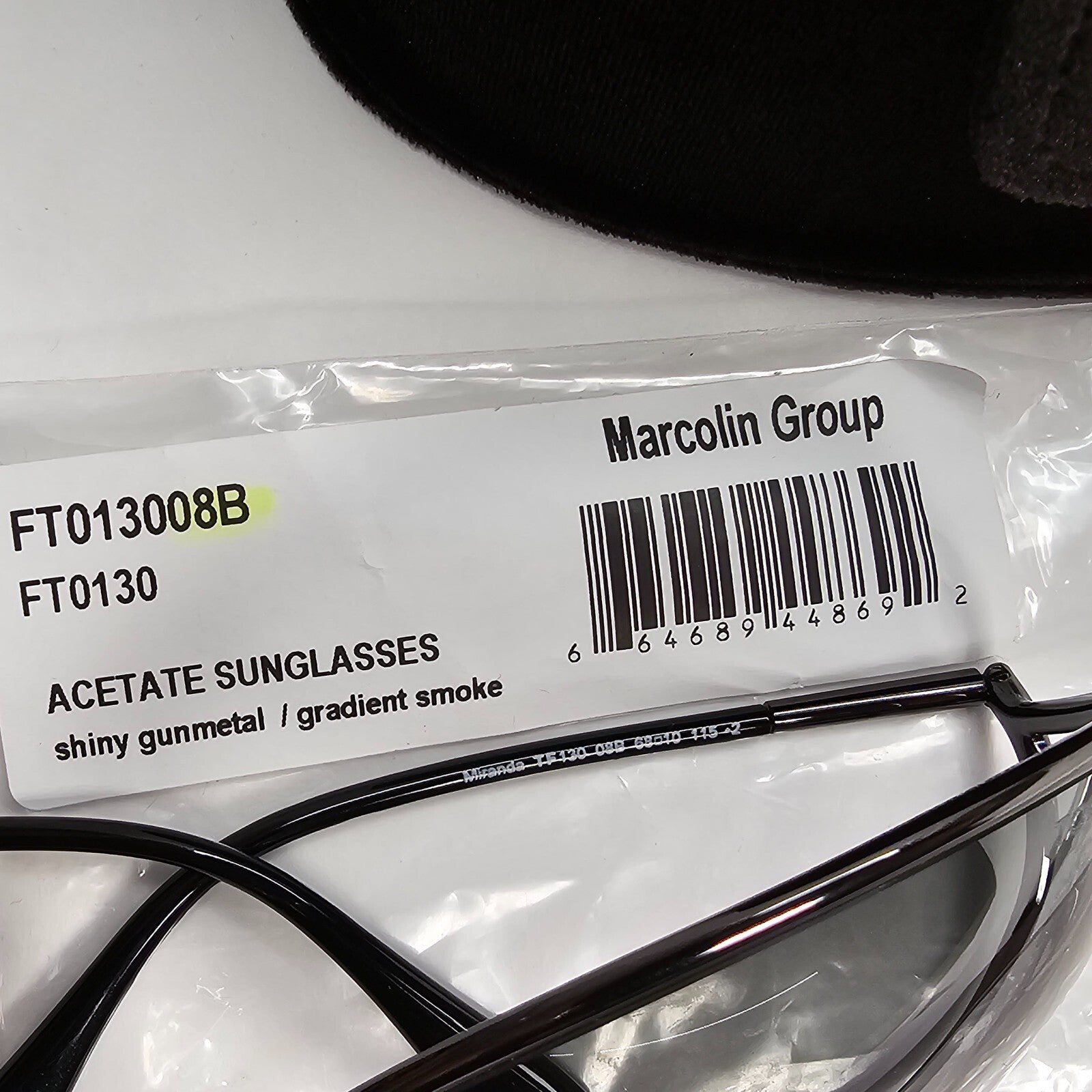 Tom Ford Sunglasses Miranda Gunmetal Gradient Grey Metal FT0130 TF 130 08B