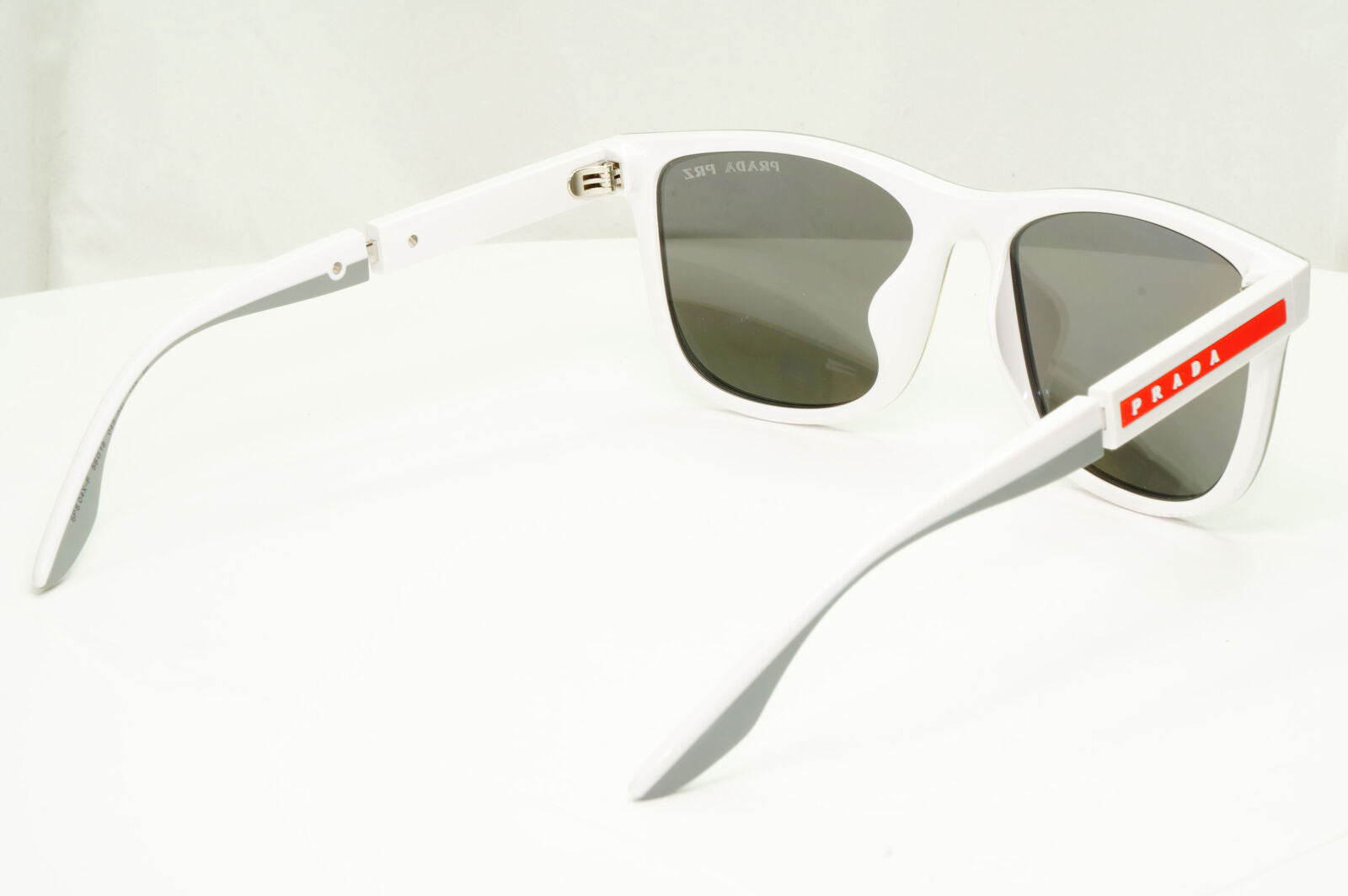 Prada Polarized Mirror Silver Sunglasses Square PS04XS F SPS 04X-F 04S-04L