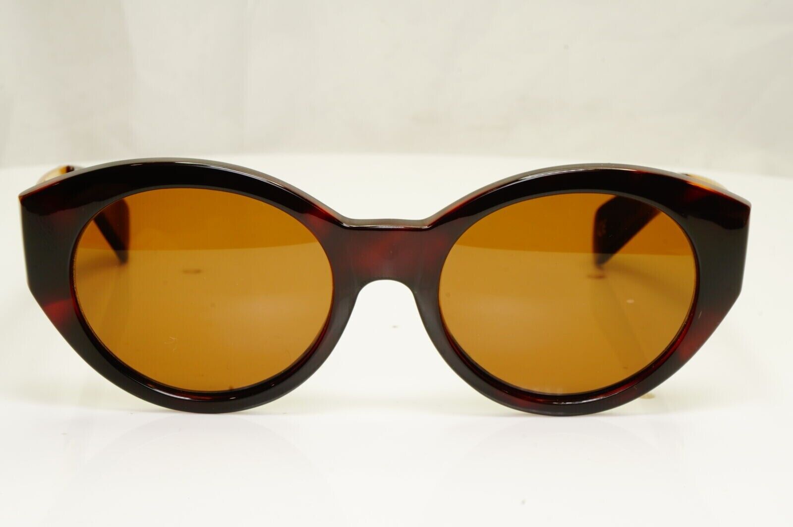 Gianni Versace 1996 Womens Vintage Gold Brown Sunglasses MOD 463/A COL 900