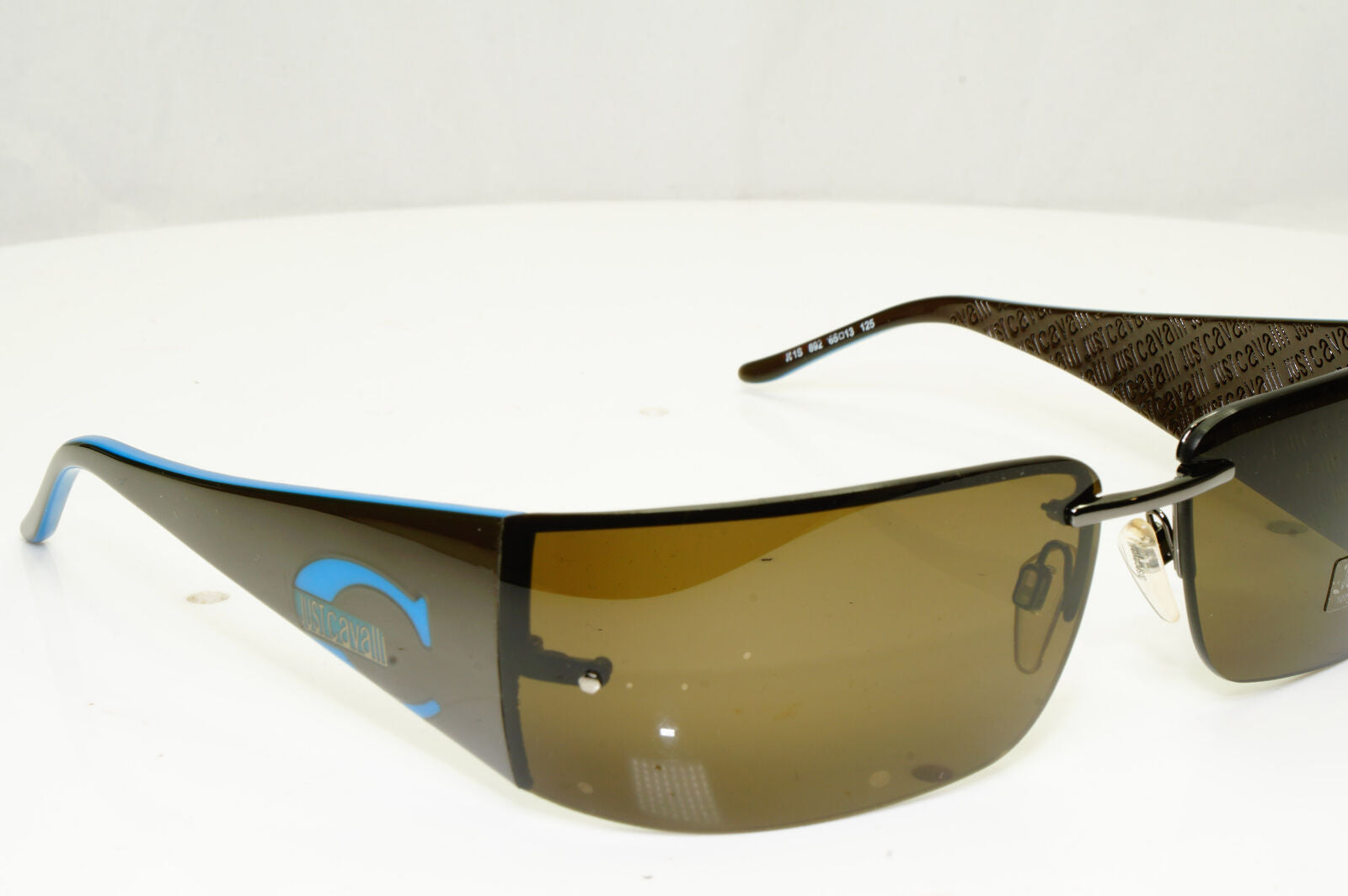 Authentic Just Cavalli Mens Womens Vintage Sunglasses Brown JC 1S 892 34801
