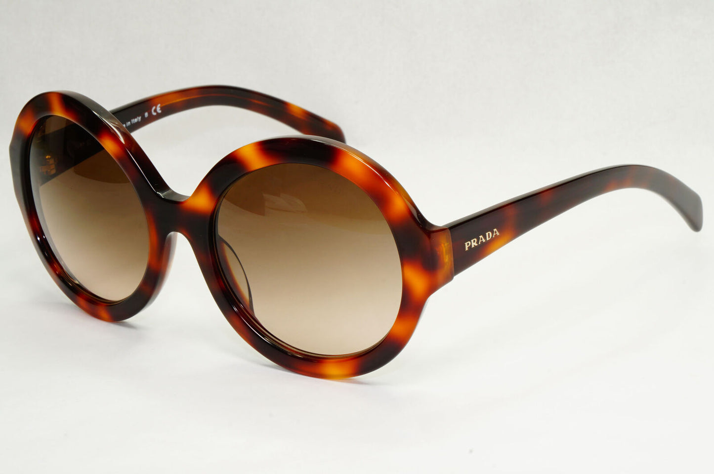 Prada Sunglasses 2015 Brown Round Tortoise PR06RS-F SPR 06R-F TKR-3D0 140124