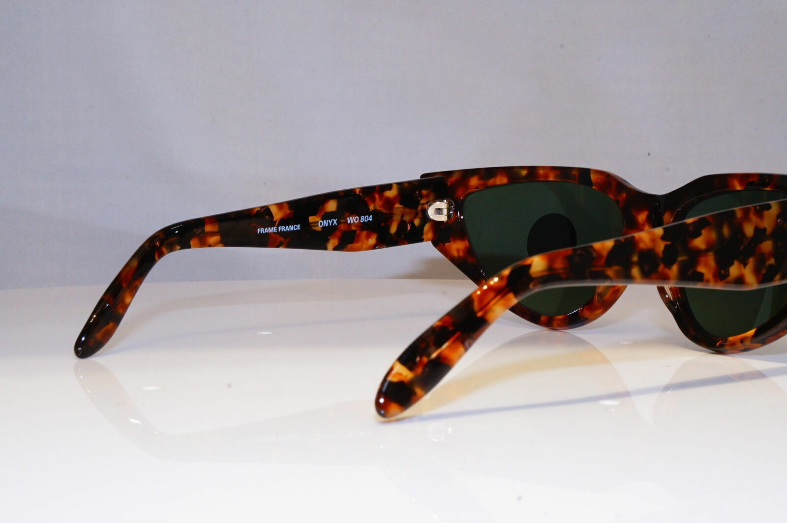 Authentic Bausch & Lomb Ray-Ban Vintage 1983 Onyx Hipster Sunglasses Brown W0804