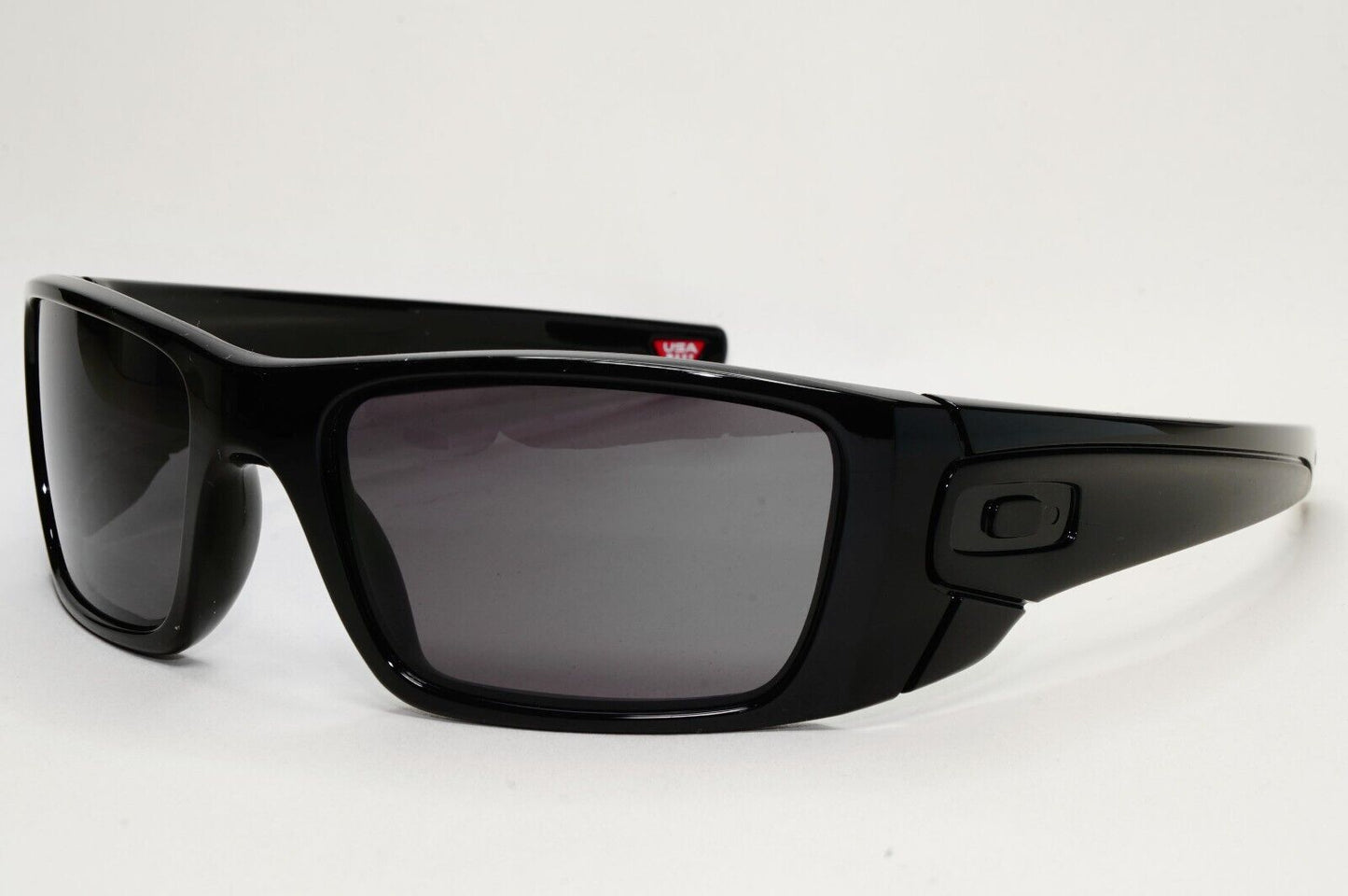Oakley Sunglasses Fuel Cell Black Polished Warm Grey OO 9096 01 Wrap 60mm [a]