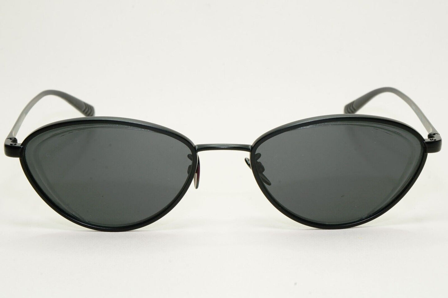 Chanel Sunglasses Black Cat Eye Metal 4255 c.101/S4 55mm