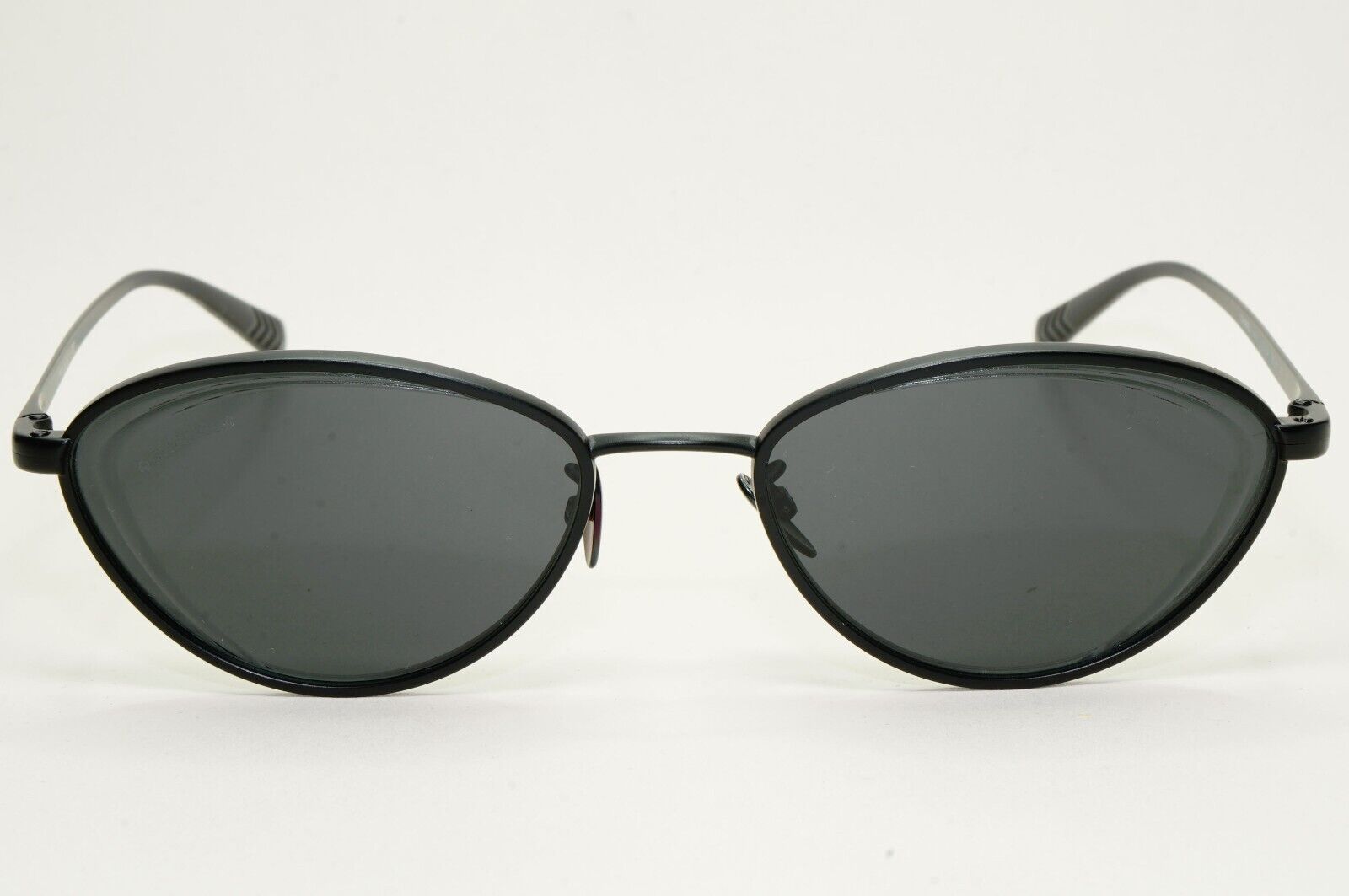 Chanel Sunglasses Black Cat Eye Metal 4255 c.101/S4 55mm