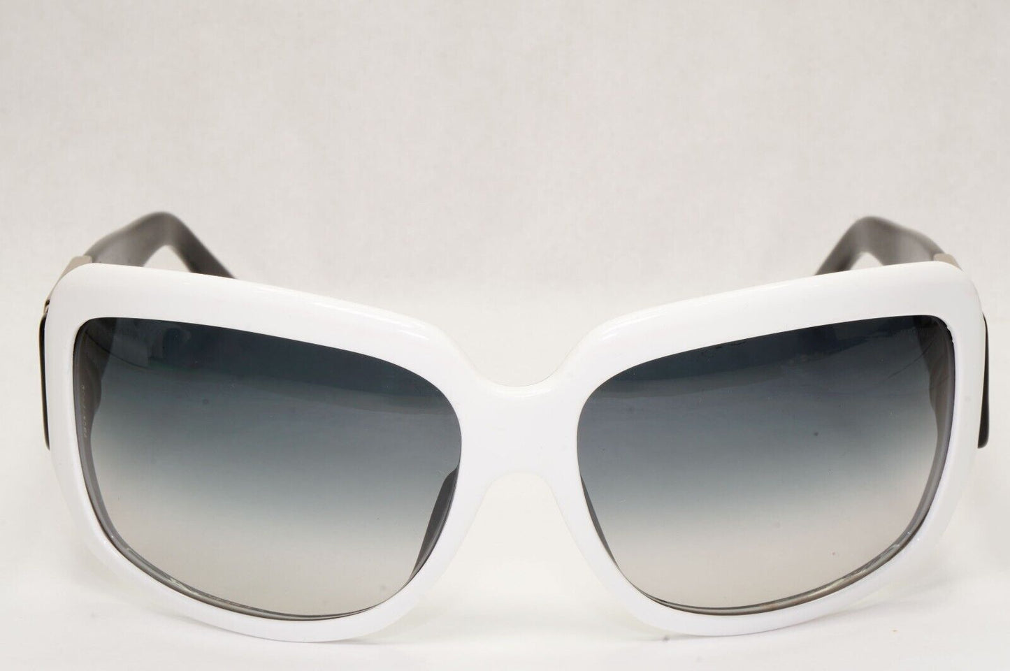 Bvlgari Sunglasses 2008 Vintage White Black Grey Gradient 8024 882/8G 121223