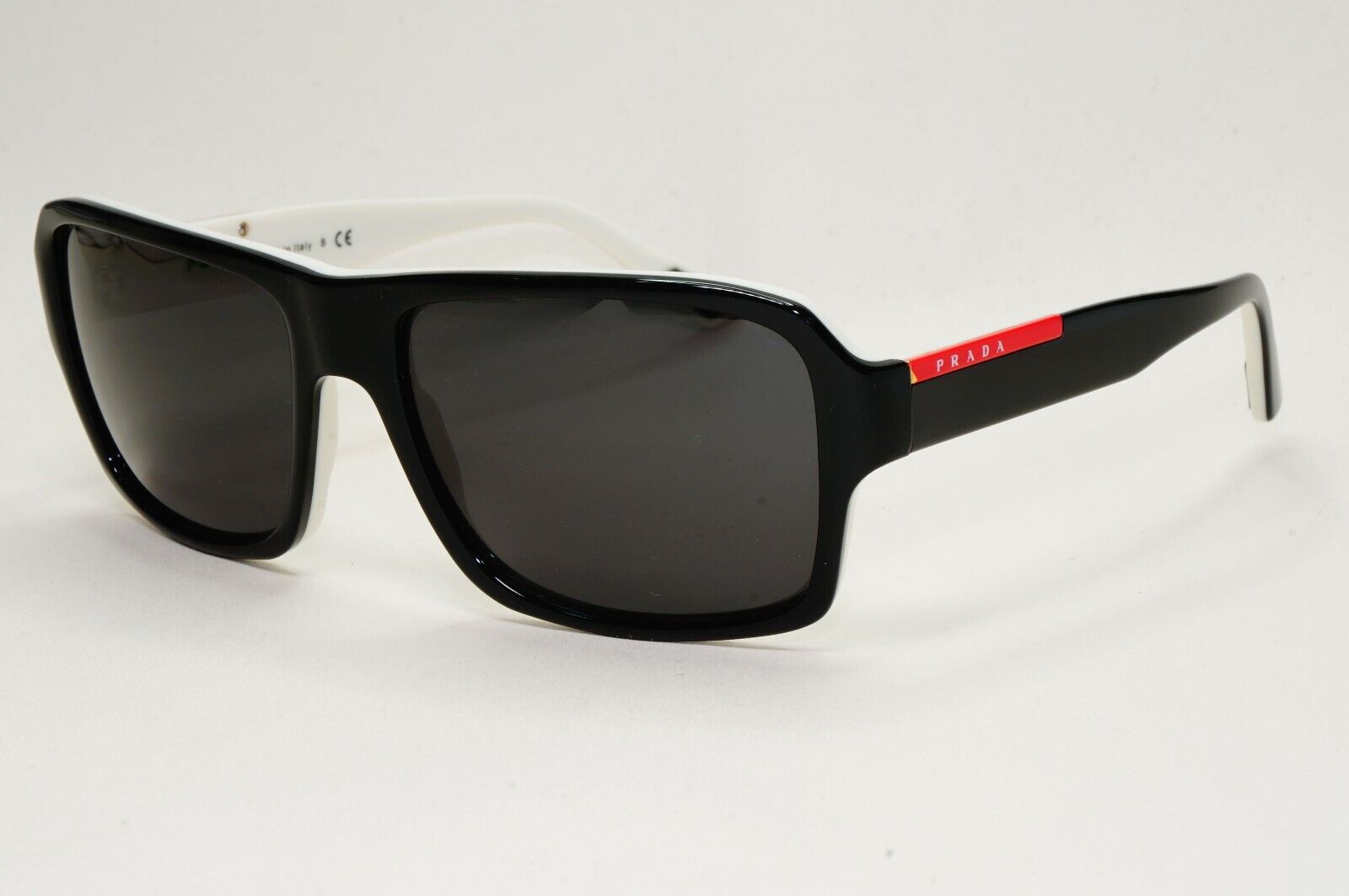Prada Sunglasses 2009 Vintage Black Square PS05LS SPS 05L AAM-3M1 60mm 171024