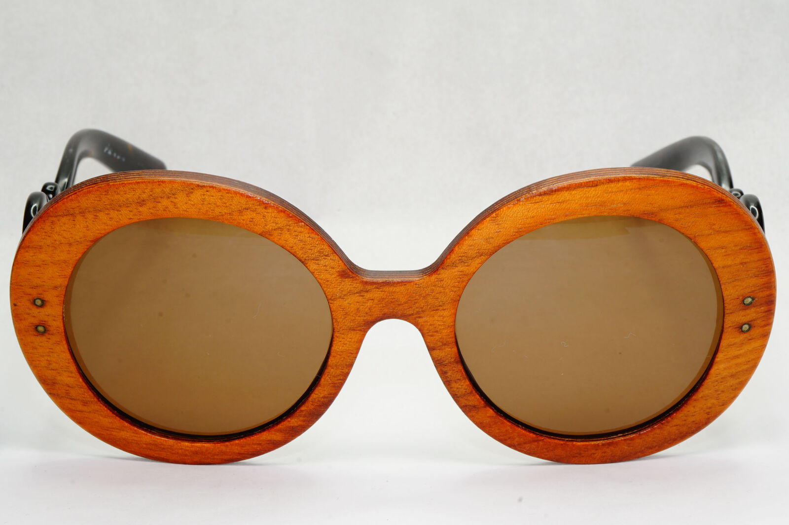 Prada Sunglasses Wood Swirl Raw Edition Brown PR27RS SPR 27R IAM-6S1 120124