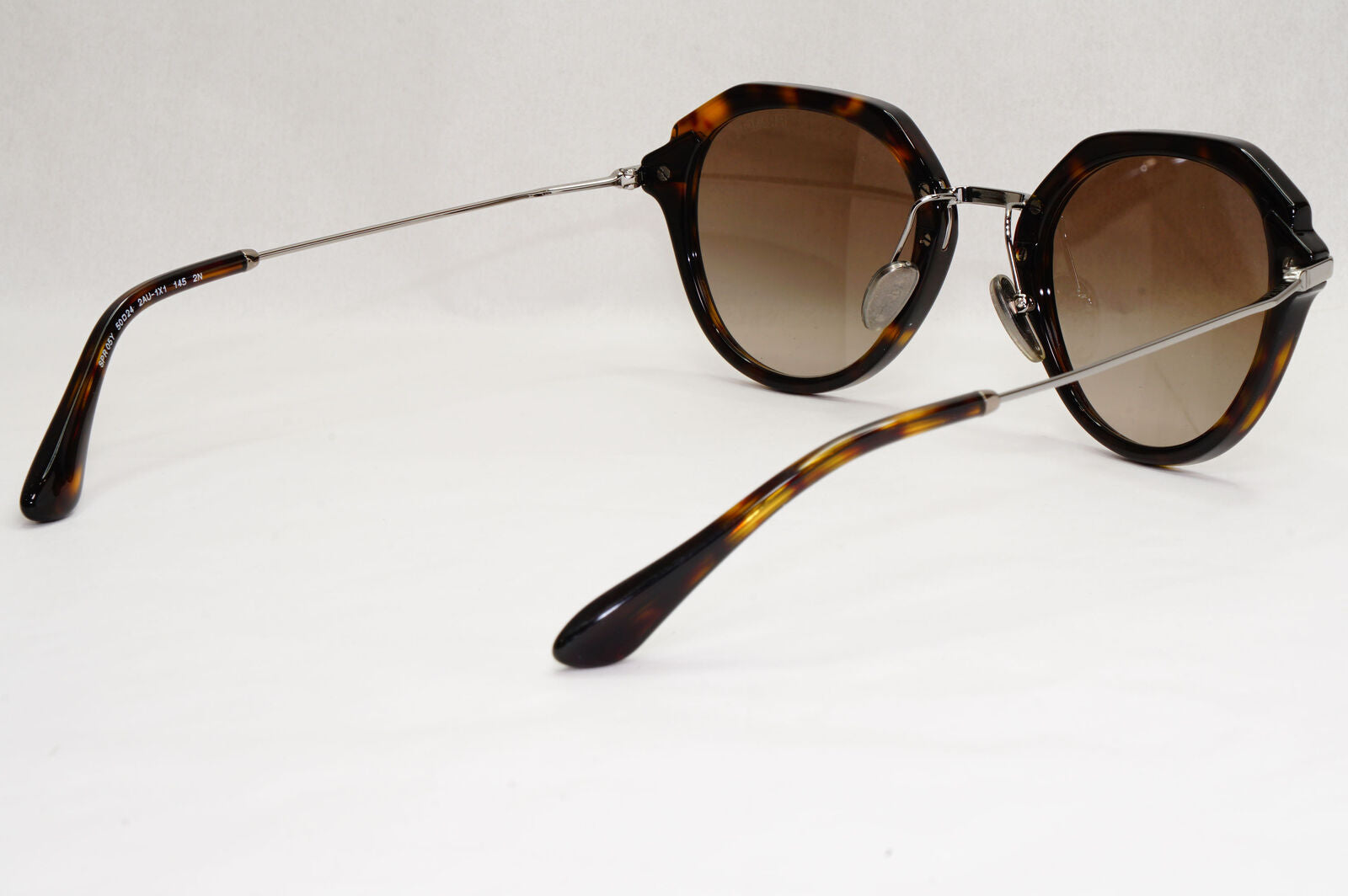 Prada Sunglasses Brown Tortoise Gradient Square PR05YS SPR 05Y 2AU-1X1 50mm