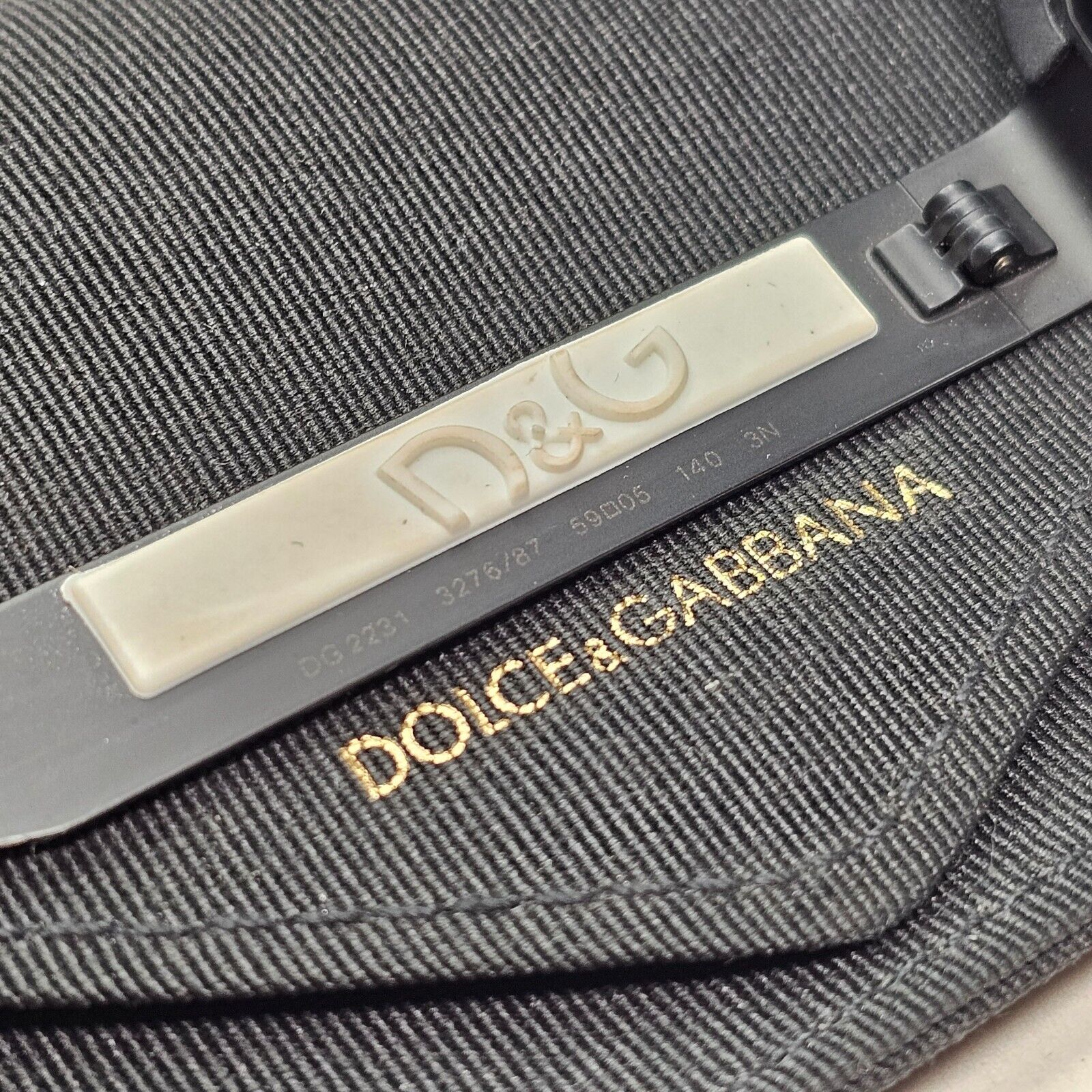 Dolce & Gabbana 2021 Black Pilot Metal Sunglasses DG 2231 3276/87 270924