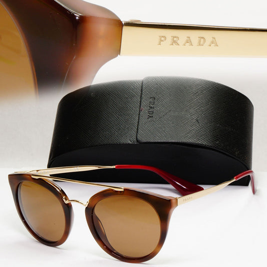 Prada Sunglasses 2016 Cinema Collection Gold Brown PR23SS SPR 23S USG-5L2 191223
