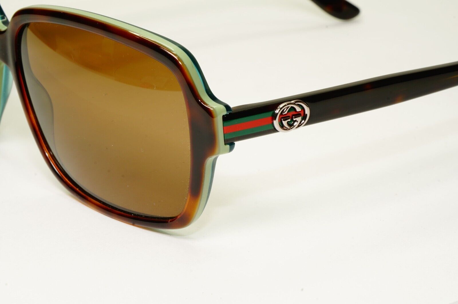 Gucci Sunglasses 2012 Vintage Square Brown Tortoise GG 3583/S LA2DB 261024