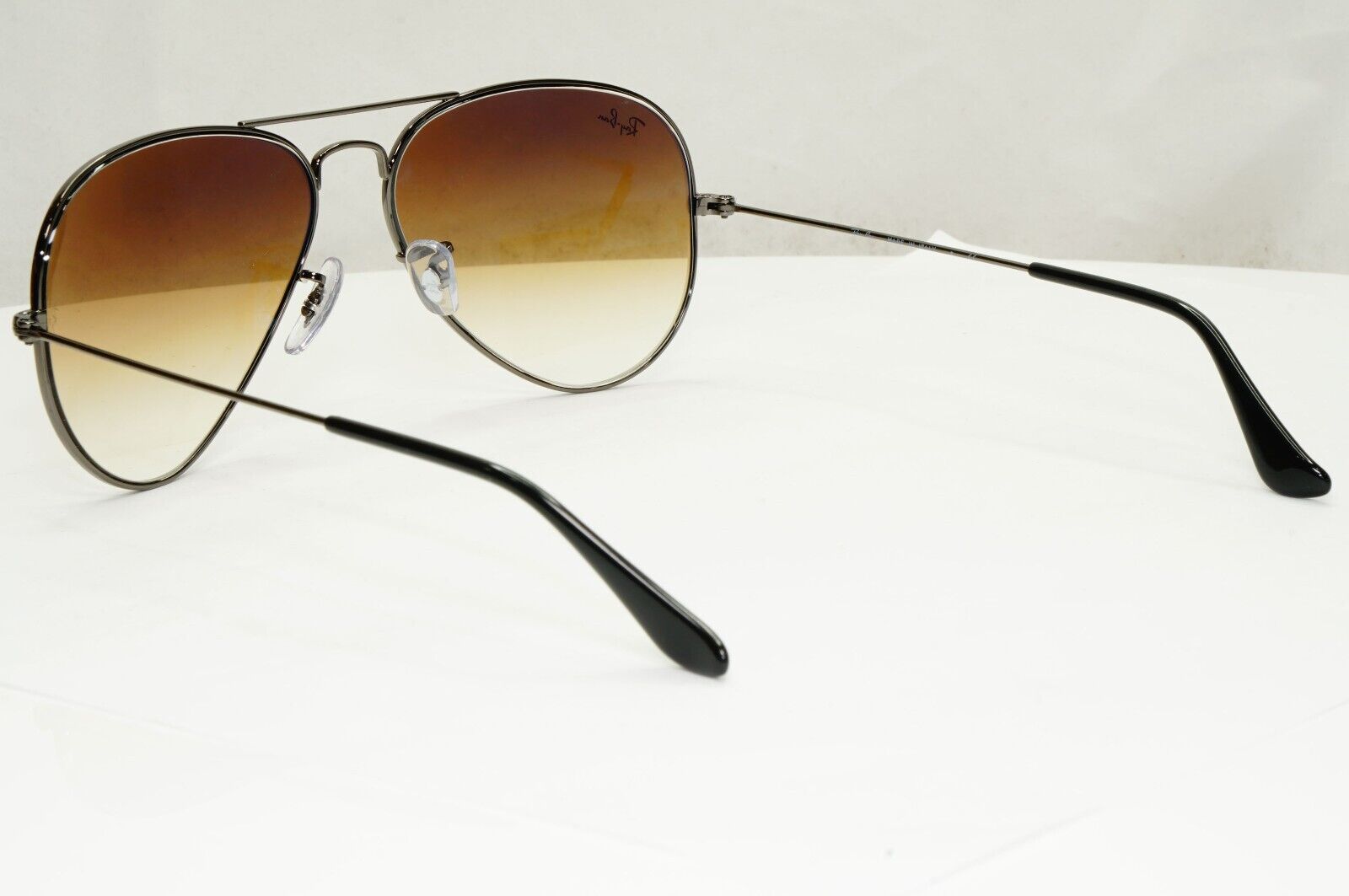 Ray-Ban Sunglasses Aviator Gunmetal Brown Gradient RB 3025 Aviator 004/51 58mm