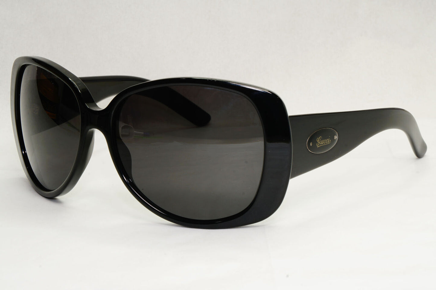 Gucci Sunglasses 2007 Vintage Black Square Large GG 2932/S 807LF 060324