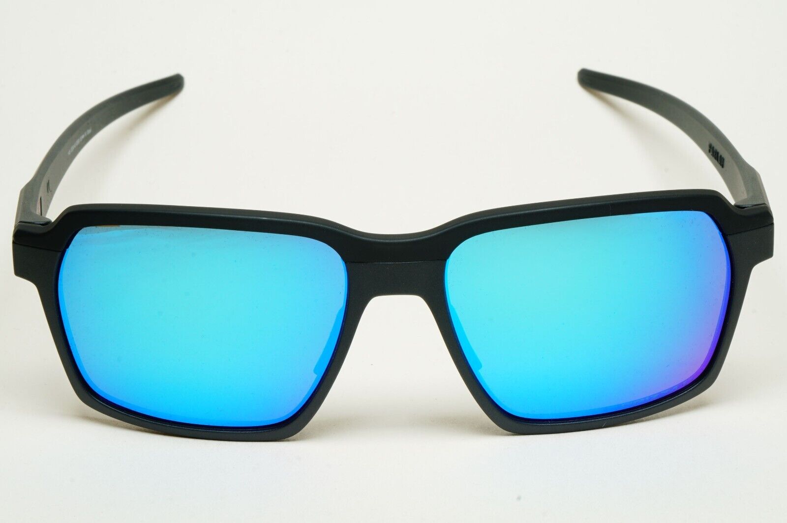 Oakley Sunglasses Parlay Polarized Black Blue Prizm Sapphire OO 4143 05