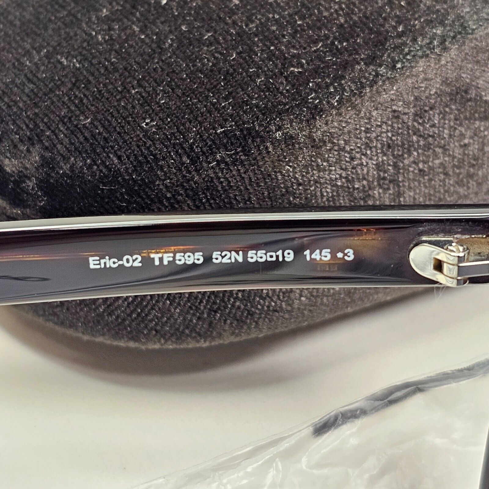 Tom Ford Sunglasses Eric-02 Brown Tortoise Green Square FT0595 TF 595 52N 55mm