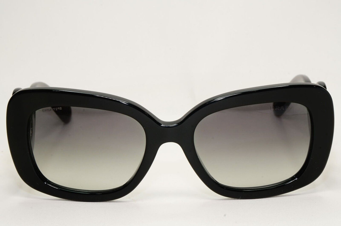 Prada Sunglasses Baroque Swirl Black Grey Square PR27OS-A SPR 27O-A 1AB-3M1