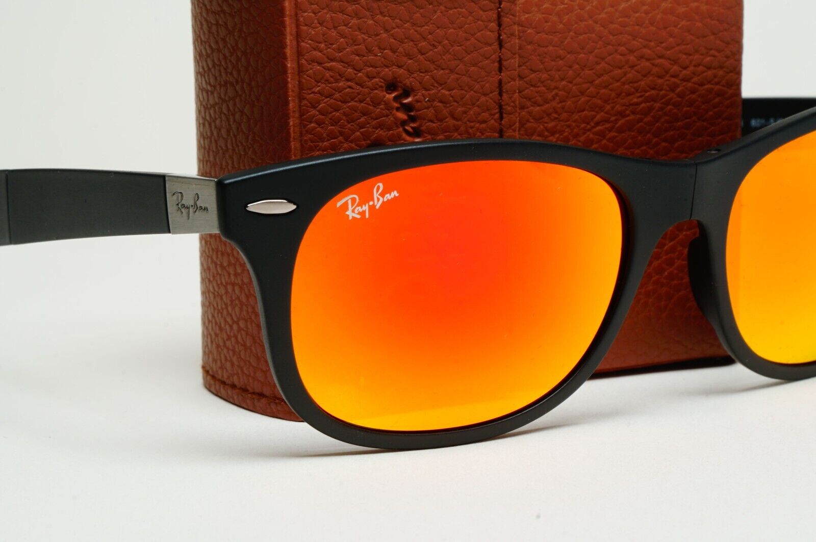 Ray-Ban Sunglasses 2012 New Wayfarer Folding Black Orange RB 4223 601-S/6Q 55mm
