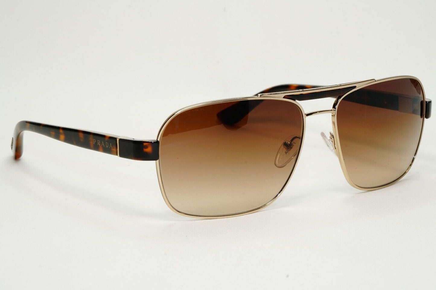 Prada Sunglasses 2013 Vintage Gold Brown Pilot PR55OS SPR 55O ZVN-6S1 120824