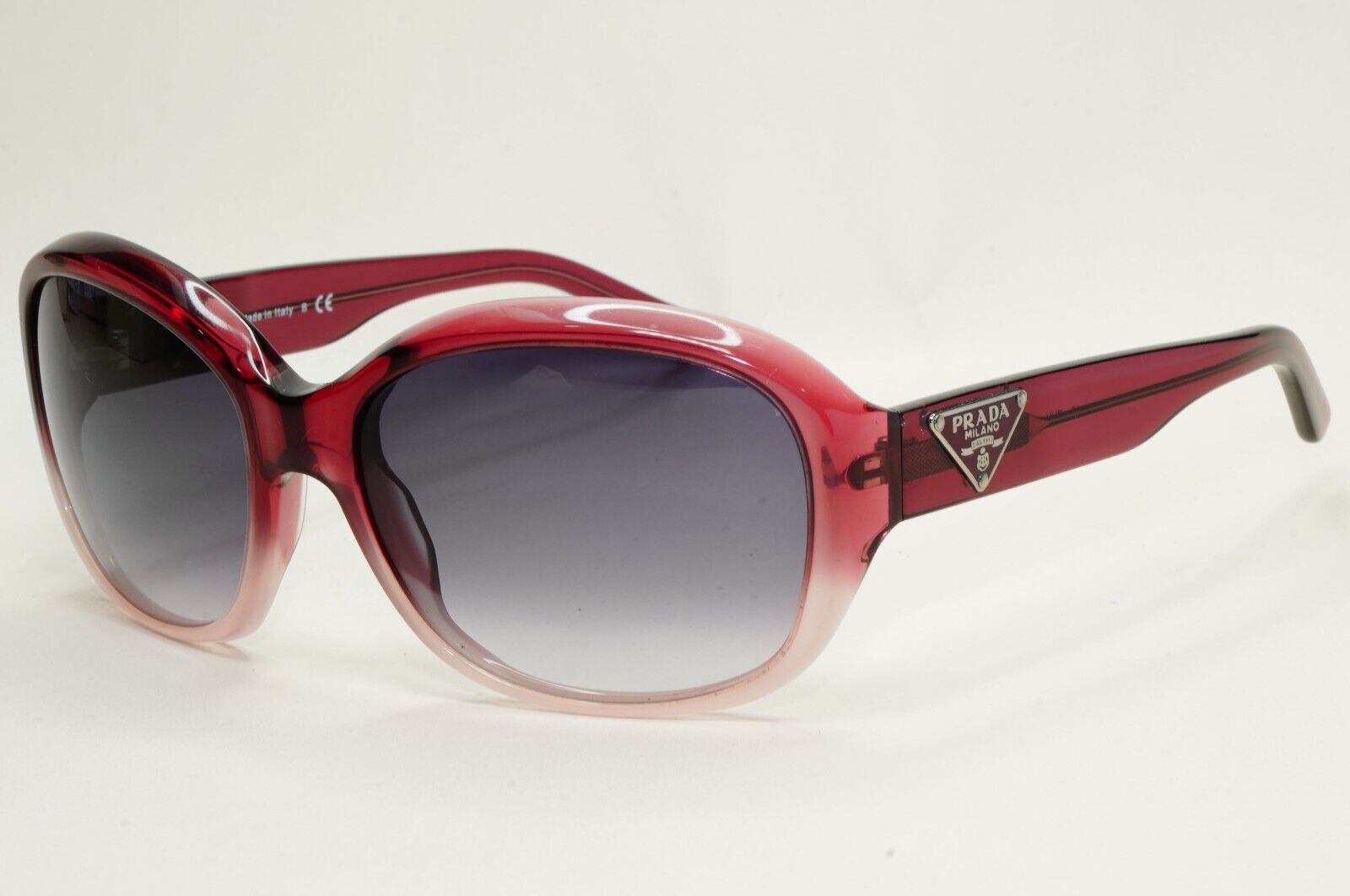 Prada Sunglasses 2011 Vintage Pale Red Triangle PR10MS SPR 10M ZYV-3M1 081124